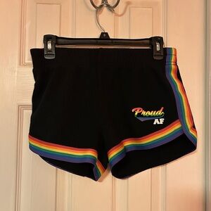 Proud AF LGBTQ+ shorts Size L
